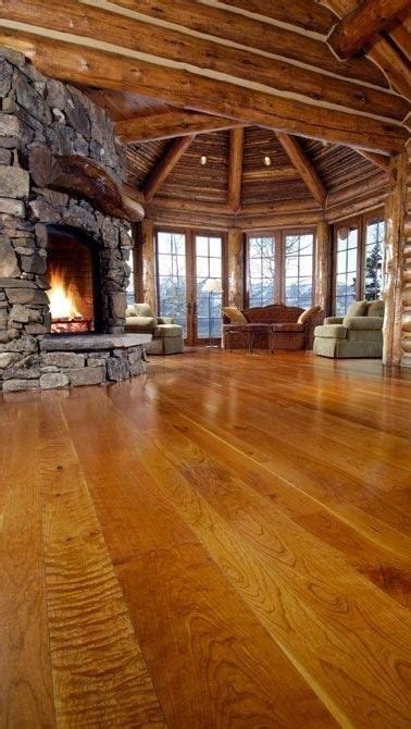 8 Wood Flooring Ideas Rustic House Log Homes Cabin Living