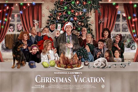 National Lampoons Christmas Vacation Poster By Davemerrell