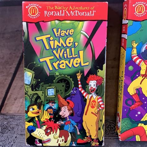 Mcdonalds Other Vintage The Wacky Adventures Of Ronald Mcdonald