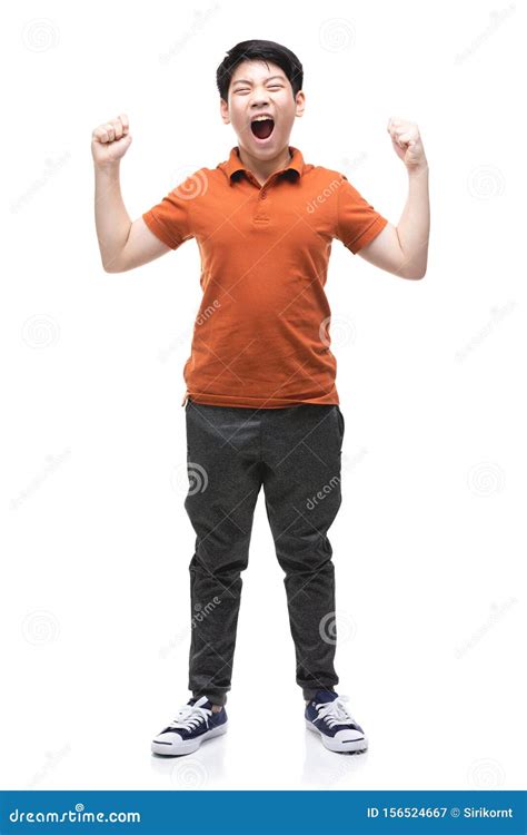 Angry Boy Isolated On White Background Stock Image Image Of