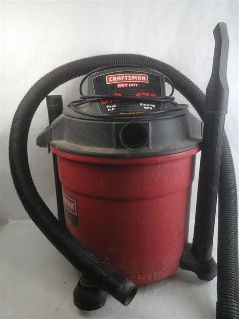 Lot Craftsman 6 Hp 16 Gallon Wet Dry Vacuum