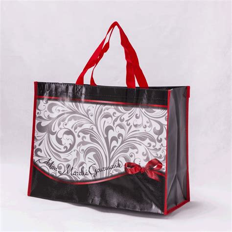 Connover packaging manufactures high quality reusable non woven tote bags, and eco friendly reusable shopping bags. Custom Logo Laminated Non Woven Reusable Shopping Bag for ...