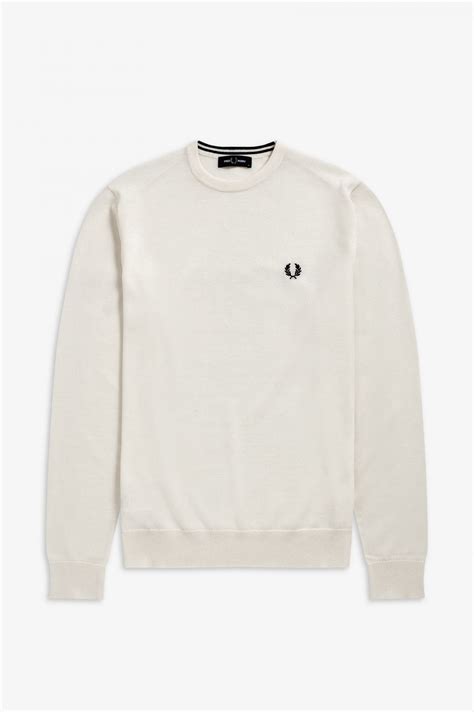 Fred Perry Classic Crew Neck Jumper — Elevate Drmartens Fred Perry Marshall Eu Shop