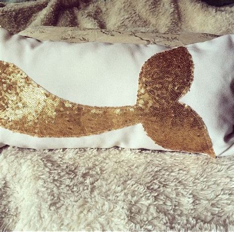 Mermaid Pillow Sequin Decorative Throw Pillow Mermaid Pillows Mermaid
