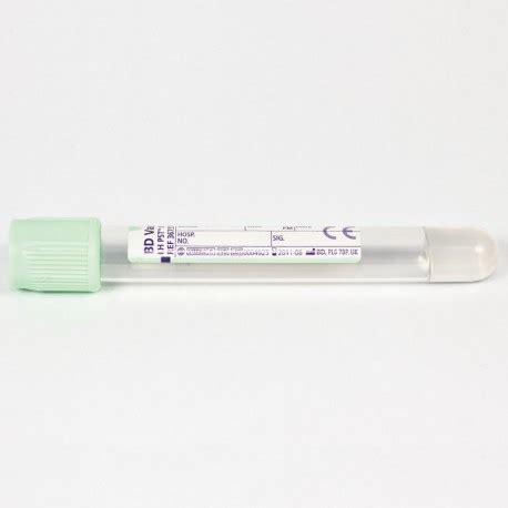 Vacutainer Ml Light Green With Gel Pst X Mm