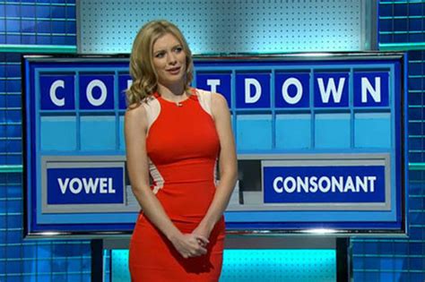 Countdowns Rachel Riley Flaunts Incredible Curves In Skintight Dress