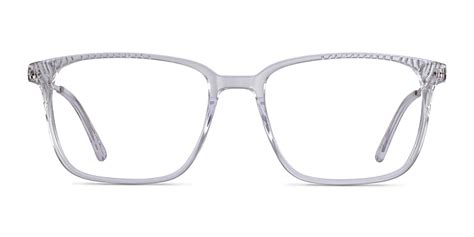Venti Rectangle Clear Glasses For Men Eyebuydirect Canada