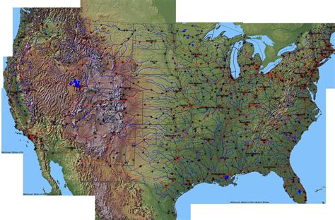 Printable Topographic Map Of The United States Printable Maps Porn