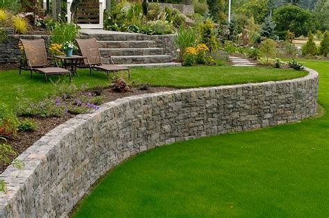 Retaining walls are an essential part of most landscapes in calgary, but they don't need to be strictly functional. Retaining Wall Design - Landscaping Network