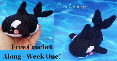 Orca Whale Crochet Along Week One Crochetverse