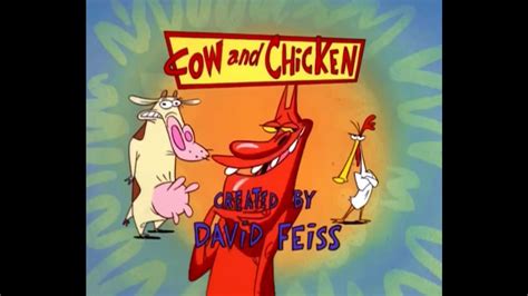 Cow And Chicken Opening Theme Intro Hd Youtube