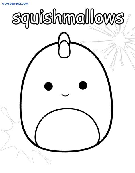Squishmallow Coloring Pages Coloring Home