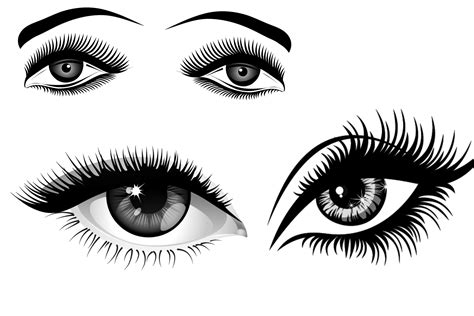 Eyelash clipart beauty eye, Eyelash beauty eye Transparent ...