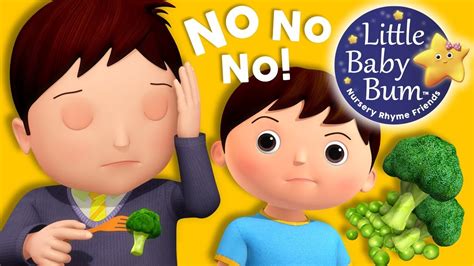 No No No Vegetables Nursery Rhymes For Babies By Littlebabybum