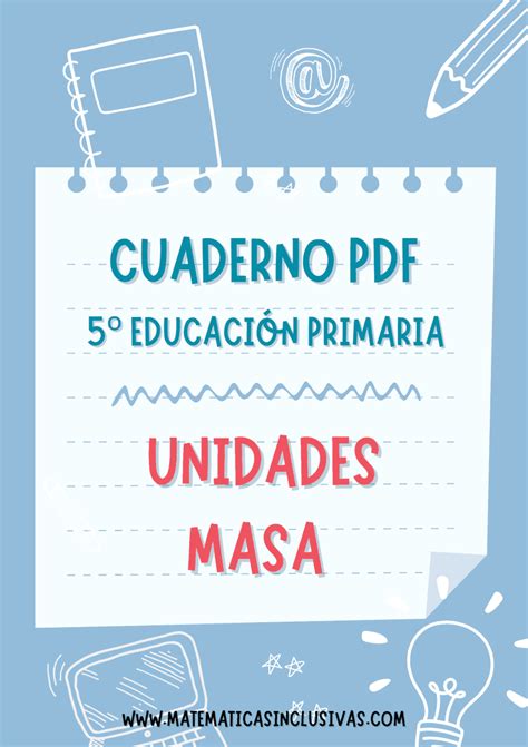 📚 Unidades De Masa Y Peso 📚 5º Educación Primaria