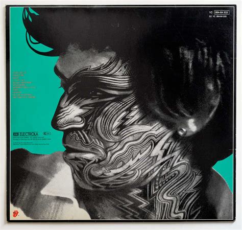 Rolling Stones Tattoo You European Release 12 Lp Vinyl Album Cover