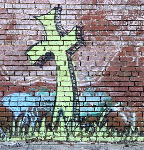 Graffiti Green Cross Christian Graffiti Jesus Graffiti Graffiti