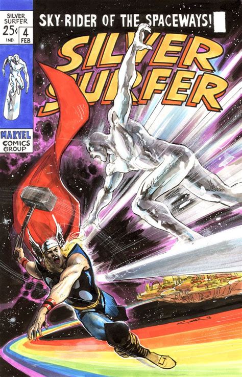 Silver Surfer Cover By Cinar On Deviantart Silver Surfer Comic