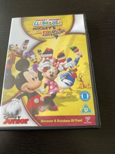 Mickey Mouse Clubhouse Mickeys Colour Adventure Dvd 2010