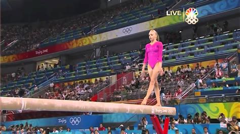 Nastia Liukin Balance Beam 2008 Olympics All Around Nastia Liukin