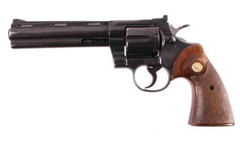 Lot Colt Python 357 Magnum Revolver Blued C 1962