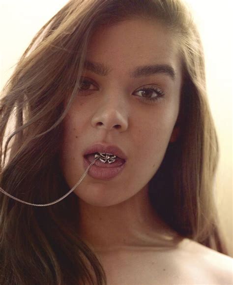 This is an oasis like no other! HAILEE STEINFELD in Boston Common Magazine, January 2021 ...