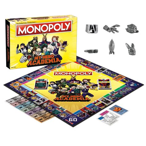 Monopoly My Hero Academia Hasbro Pulse