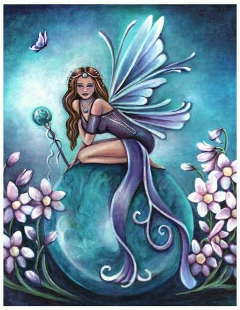 Birthstone Fairy December Turquoise Fairy Art Fairy Pictures