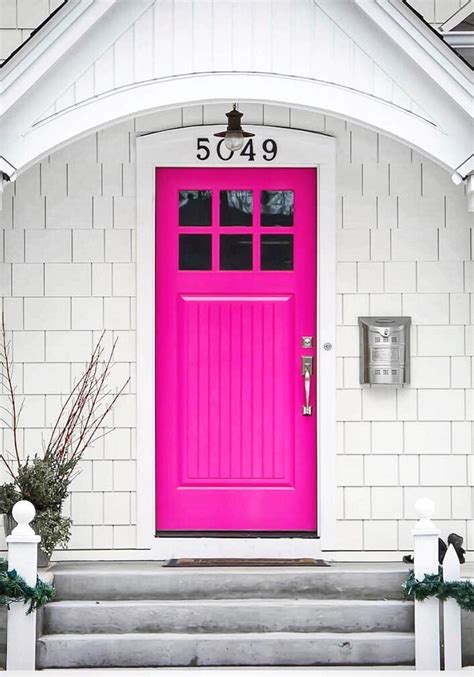 I Thought The Value Of The Pink On This Door Was Very High And Almost