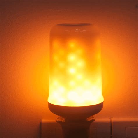 Tadiran E27 Led Flame Lamp Shining Effect Light Bulb 110v