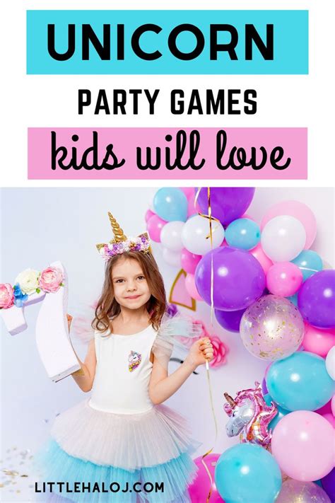 Unicorn Party Games In 2023 Unicorn Themed Birthday Party Diy