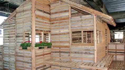 This Pallet Home Can Be Built In One Day With Basic Tools Youtube