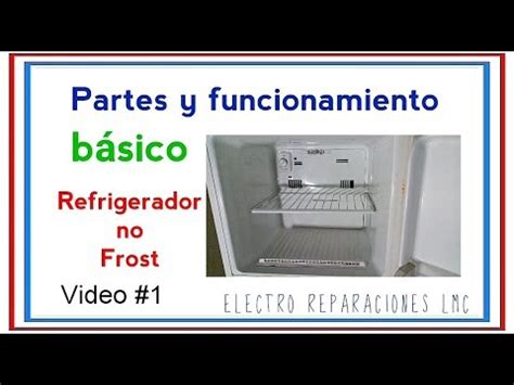 C Mo Funciona Un Refrigerador O Nevera No Frost Sus Partes Youtube