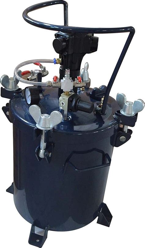 Vevor Pressure Pot 2 5 Gallon 10 Liters Spray Paint Pressure Pot Tank