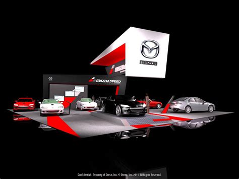 Mazda SEMA Booth Concept on Behance