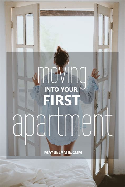 Moving Into Your First Apartment | First apartment, First apartment tips, First apartment checklist