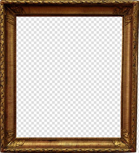 Frame Cut Out Brown Frame Transparent Background Png Clipart Hiclipart