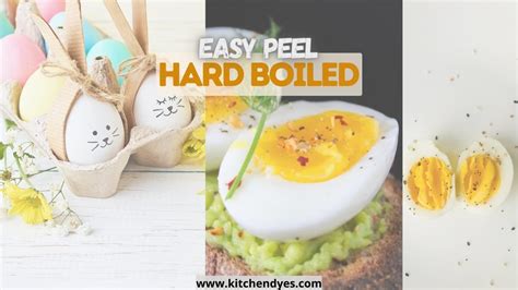 Peeling Hard Boiled Eggs Hack An Easy How To Guide Kitchendyes