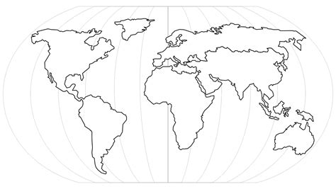 Printable World Map Blank 1 Free Download And Print For You