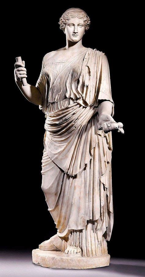 An Exquisite Statue Of The Ancient Greek Goddess Of Love
