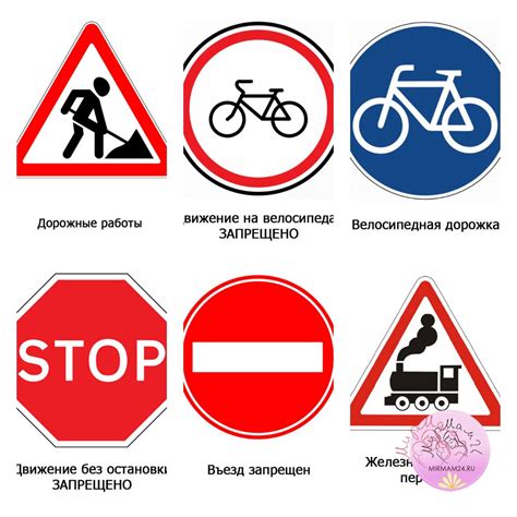 Знаки дорожные с названием виды и изображения дорожных знаков ПДД 2018