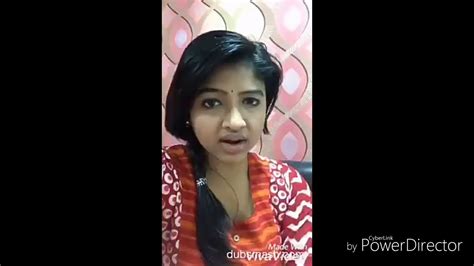 sindhuja dubsmash tamil cute girls super expression on face youtube