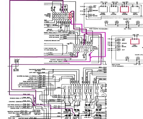 Fuse panel layout diagram parts: Finishing up resto on a 1986 k10, can't get fuel gauge to ...