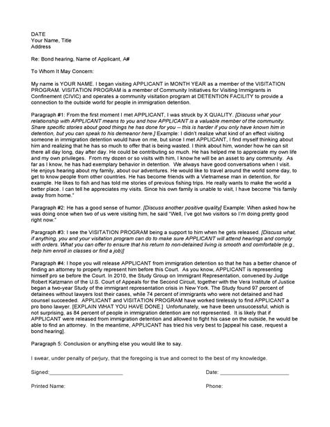 View 30 Recommendation Letter Of Knowing Someone For Immigration Sample