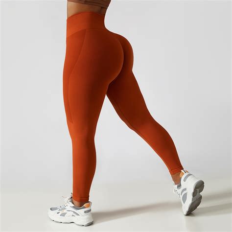 custom yoga wear women gym push up yoga pants seamless leggings scrunch butt legging buy