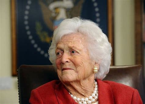 Barbara Bush Soft Power In Fake Pearls The New York Times
