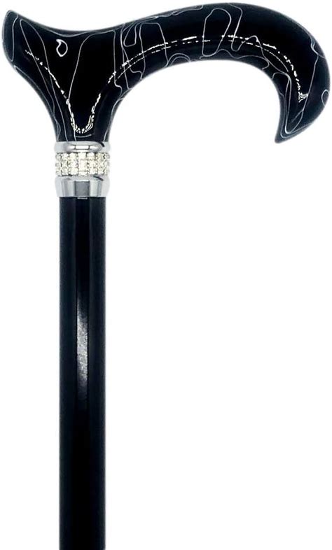 Classy Walking Canes Cwc4170bkd Adjustable Black Diamond