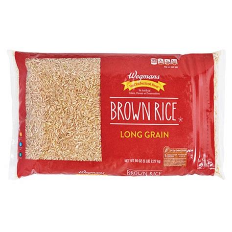 Wegmans Long Grain Brown Rice Wegmans