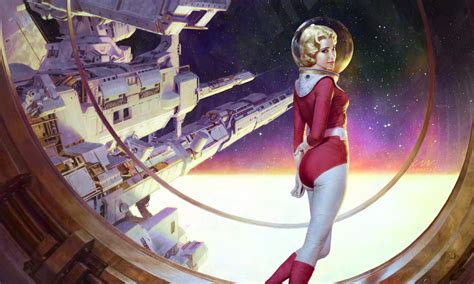 1084 Best Space Girl Images On Pholder Spacegirls Retro Futurism And