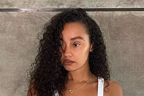 Leigh Anne Pinnock Shows Off Her Killer Abs In Microscopic Top For Sexy Bed Snap Mirror Online